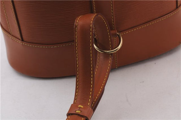 Authentic Louis Vuitton Epi Randonnee PM Shoulder Bag Brown M52358 LV 5447E