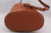 Authentic Louis Vuitton Epi Randonnee PM Shoulder Bag Brown M52358 LV 5447E