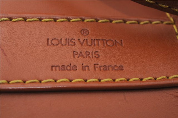 Authentic Louis Vuitton Epi Randonnee PM Shoulder Bag Brown M52358 LV 5447E