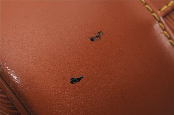 Authentic Louis Vuitton Epi Randonnee PM Shoulder Bag Brown M52358 LV 5447E