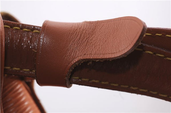 Authentic Louis Vuitton Epi Randonnee PM Shoulder Bag Brown M52358 LV 5447E