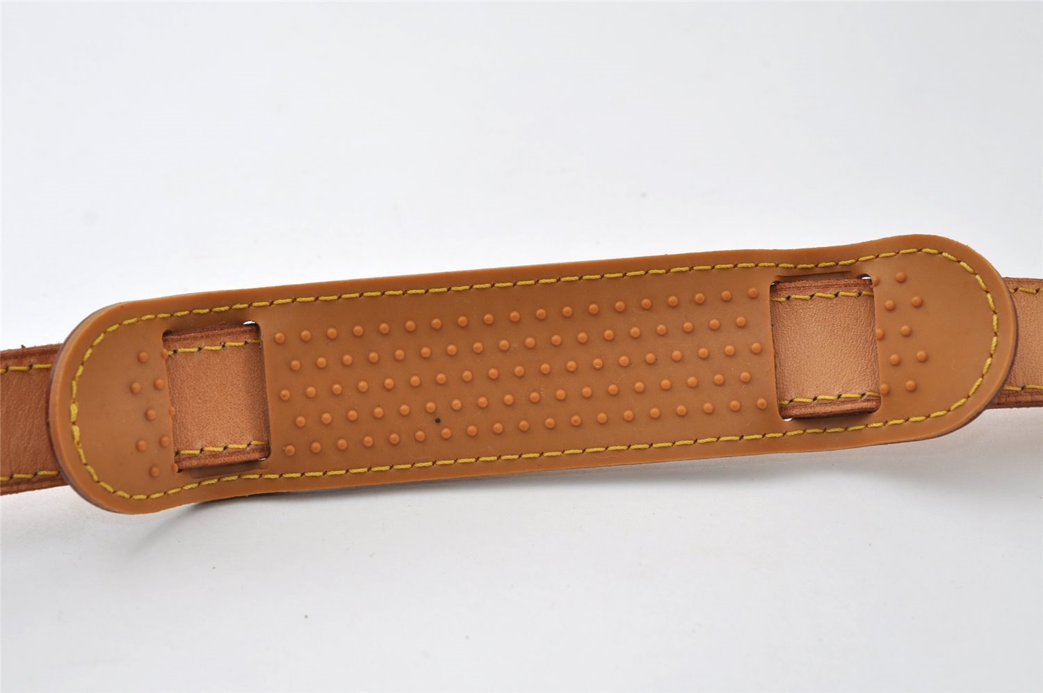 Authentic Louis Vuitton Leather Shoulder Strap Beige 35.8-42.9