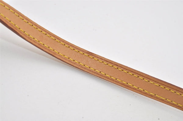 Authentic Louis Vuitton Leather Shoulder Strap Beige 47.6" LV 5448I