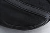 Authentic GUCCI Abbey Shoulder Cross Bag GG Canvas Leather 203257 Black 5449D