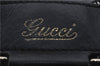 Authentic GUCCI Abbey Shoulder Cross Bag GG Canvas Leather 203257 Black 5449D