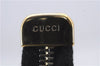 Authentic GUCCI Abbey Shoulder Cross Bag GG Canvas Leather 203257 Black 5449D