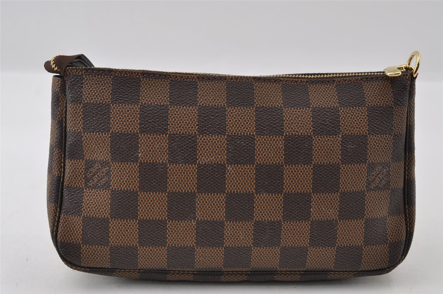 Authentic Louis Vuitton Damier Pochette Accessoires Pouch Purse N51985 LV 5449I