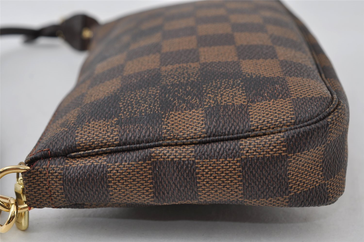 Authentic Louis Vuitton Damier Pochette Accessoires Pouch Purse N51985 LV 5449I