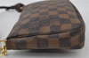 Authentic Louis Vuitton Damier Pochette Accessoires Pouch Purse N51985 LV 5449I