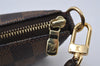 Authentic Louis Vuitton Damier Pochette Accessoires Pouch Purse N51985 LV 5449I