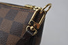 Authentic Louis Vuitton Damier Pochette Accessoires Pouch Purse N51985 LV 5449I