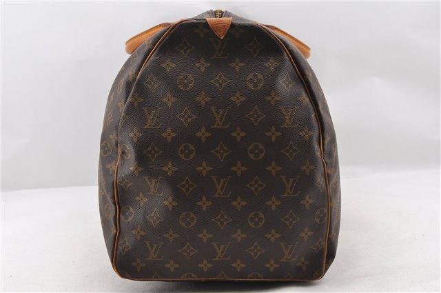 Authentic LOUIS VUITTON Monogram Keepall 60 Boston Bag M41422 LV 5450C