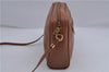 Authentic GUCCI Vintage Shoulder Cross Body Bag Purse Leather Brown 5450D