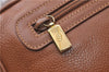Authentic GUCCI Vintage Shoulder Cross Body Bag Purse Leather Brown 5450D