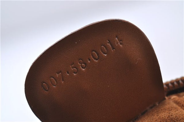 Authentic GUCCI Vintage Shoulder Cross Body Bag Purse Leather Brown 5450D