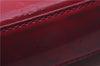 Authentic Louis Vuitton Vernis Pochette Accessoires Pouch Red M91577 LV 5450E