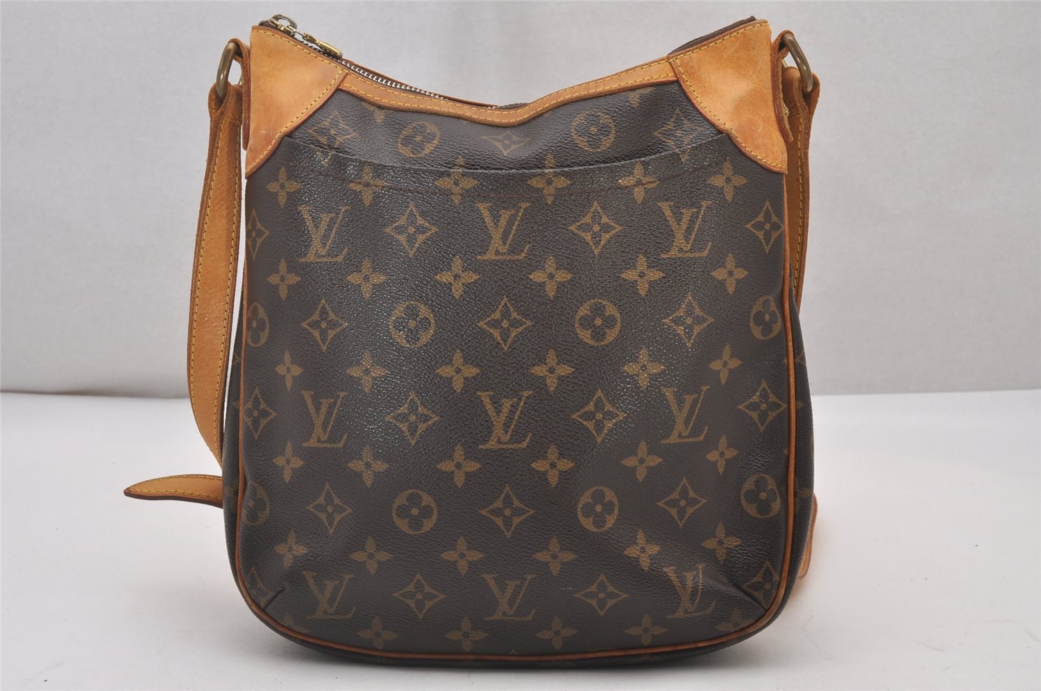 Authentic Louis Vuitton Monogram Odeon PM Shoulder Cross Bag M56390 LV 5450I