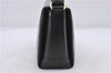 Authentic GUCCI Vintage Shoulder Hand Bag Purse Leather Black 5451D