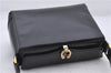 Authentic GUCCI Vintage Shoulder Hand Bag Purse Leather Black 5451D