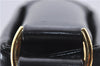 Authentic GUCCI Vintage Shoulder Hand Bag Purse Leather Black 5451D