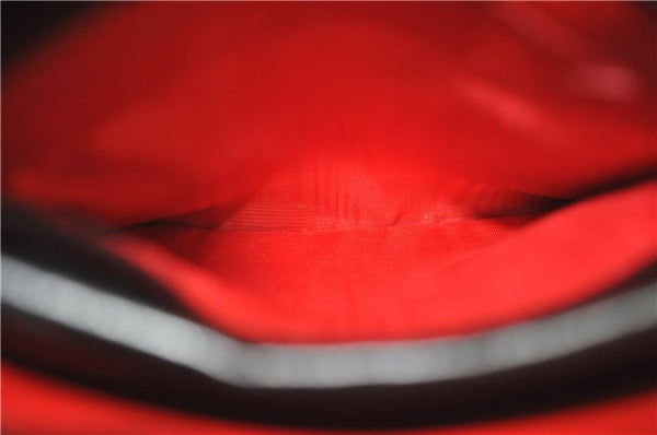 Authentic GUCCI Vintage Shoulder Hand Bag Purse Leather Black 5451D