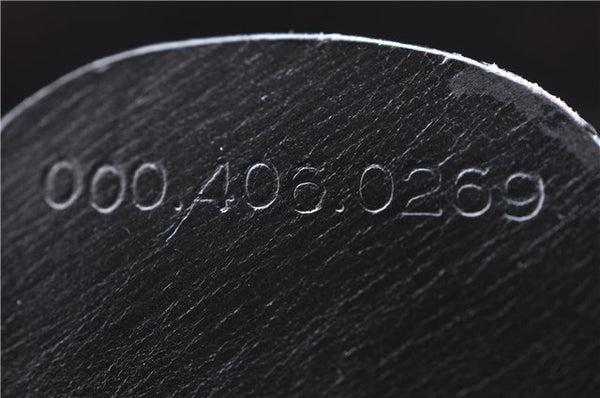 Authentic GUCCI Vintage Shoulder Hand Bag Purse Leather Black 5451D