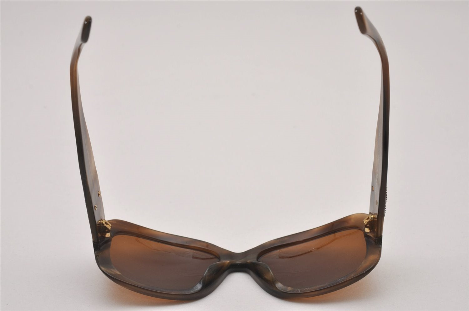 Authentic CHANEL Vintage Sunglasses CoCo Mark Plastic 5102 Brown 5451I