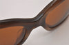 Authentic CHANEL Vintage Sunglasses CoCo Mark Plastic 5102 Brown 5451I