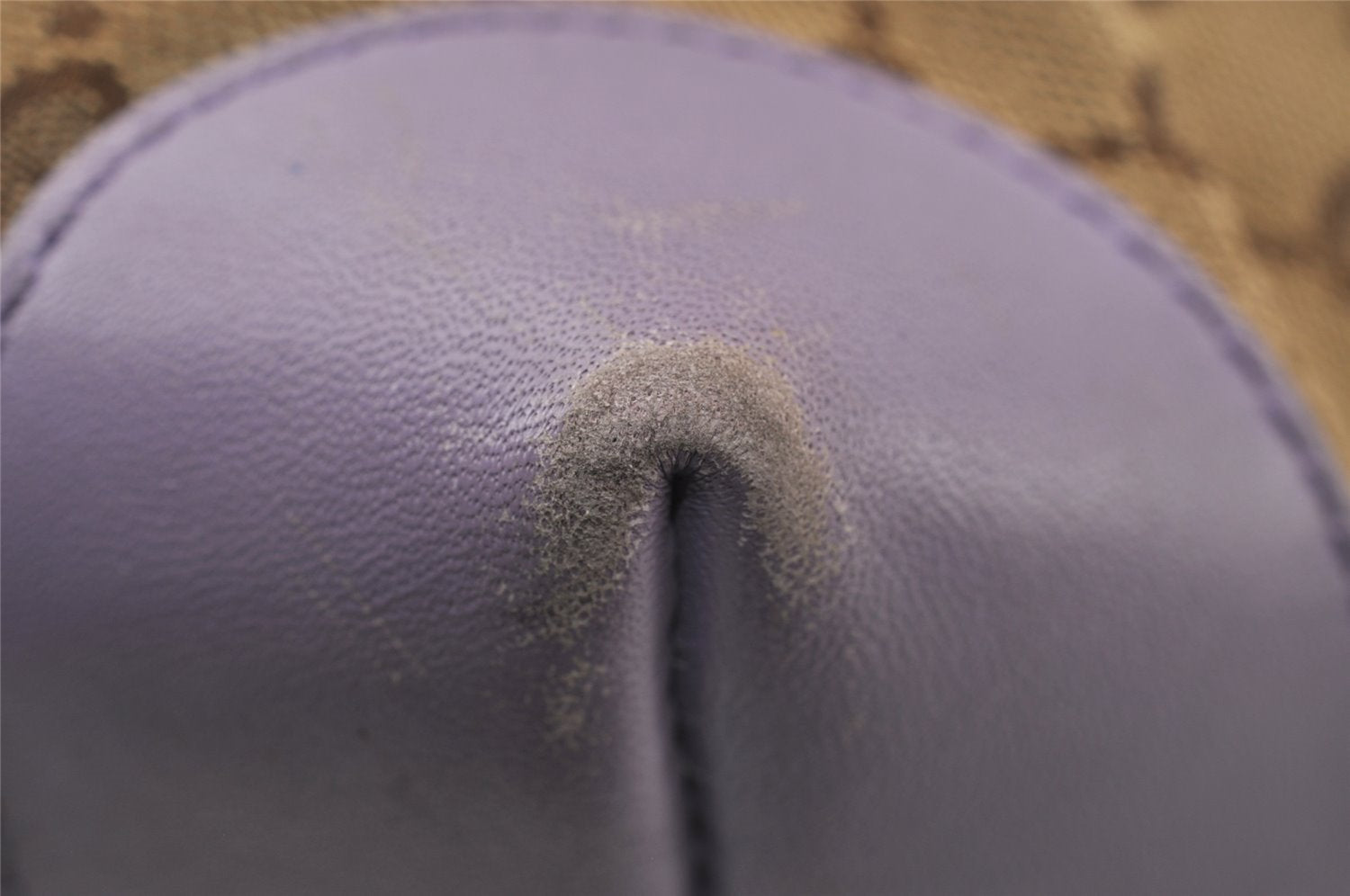 Authentic GUCCI Craft Shoulder Tote Bag GG Canvas Leather 247209 Brown 5452I