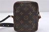 Auth LOUIS VUITTON Monogram Mini Poche Danube Shoulder Cross Bag M45268 LV 5453C