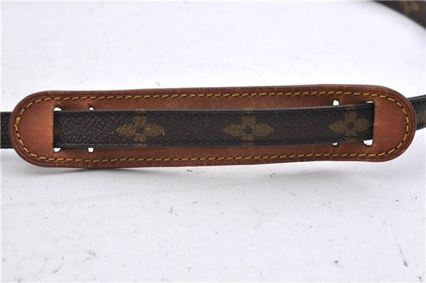 Auth LOUIS VUITTON Monogram Mini Poche Danube Shoulder Cross Bag M45268 LV 5453C