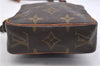 Auth LOUIS VUITTON Monogram Mini Poche Danube Shoulder Cross Bag M45268 LV 5453C