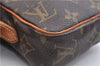 Auth LOUIS VUITTON Monogram Mini Poche Danube Shoulder Cross Bag M45268 LV 5453C