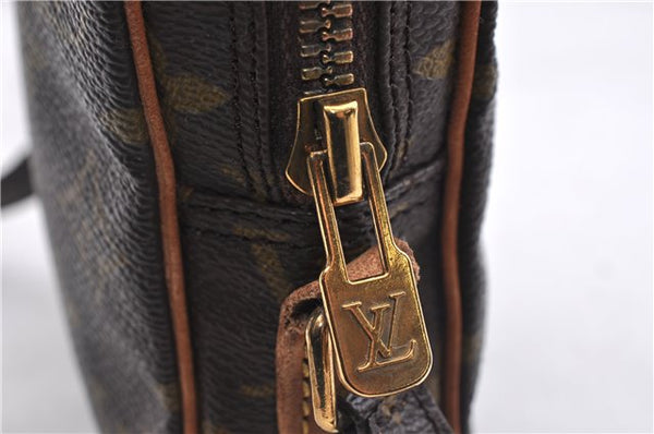 Auth LOUIS VUITTON Monogram Mini Poche Danube Shoulder Cross Bag M45268 LV 5453C