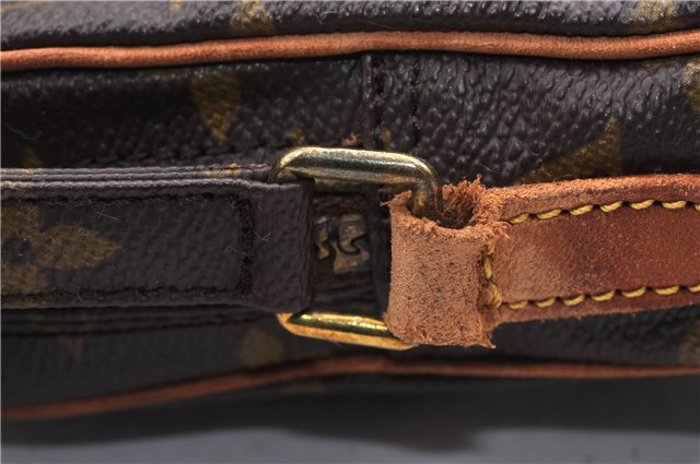 Auth LOUIS VUITTON Monogram Mini Poche Danube Shoulder Cross Bag M45268 LV 5453C