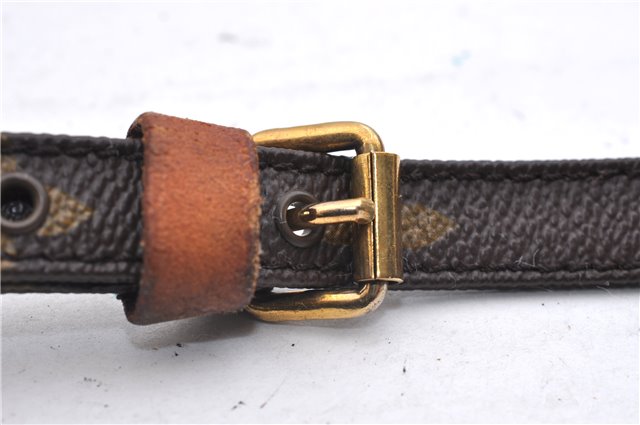 Auth LOUIS VUITTON Monogram Mini Poche Danube Shoulder Cross Bag M45268 LV 5453C