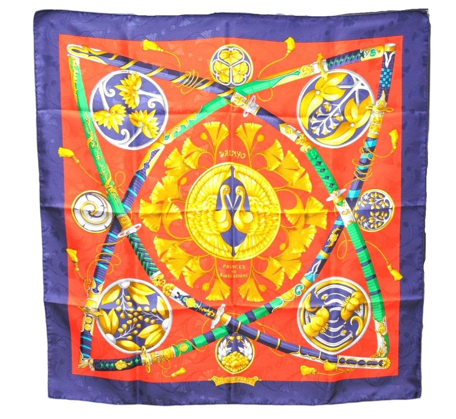 Authentic HERMES Carre 90 Scarf 