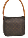 Authentic Louis Vuitton Monogram Looping MM Shoulder Bag M51146 LV 5453E