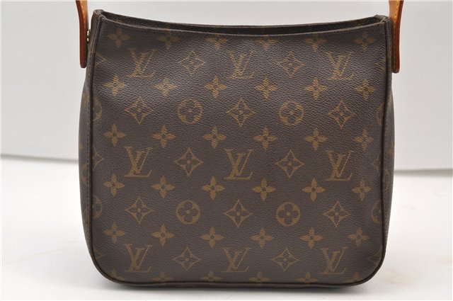 Authentic Louis Vuitton Monogram Looping MM Shoulder Bag M51146 LV 5453E