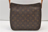Authentic Louis Vuitton Monogram Looping MM Shoulder Bag M51146 LV 5453E