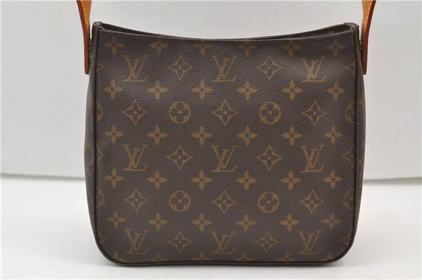 Authentic Louis Vuitton Monogram Looping MM Shoulder Bag M51146 LV 5453E