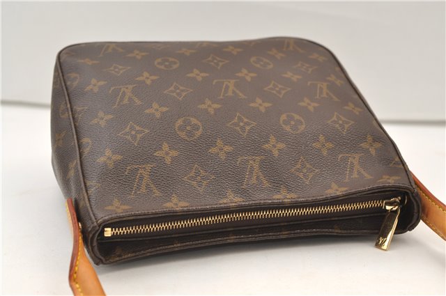 Authentic Louis Vuitton Monogram Looping MM Shoulder Bag M51146 LV 5453E