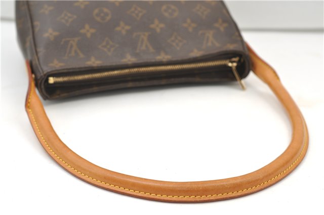 Authentic Louis Vuitton Monogram Looping MM Shoulder Bag M51146 LV 5453E