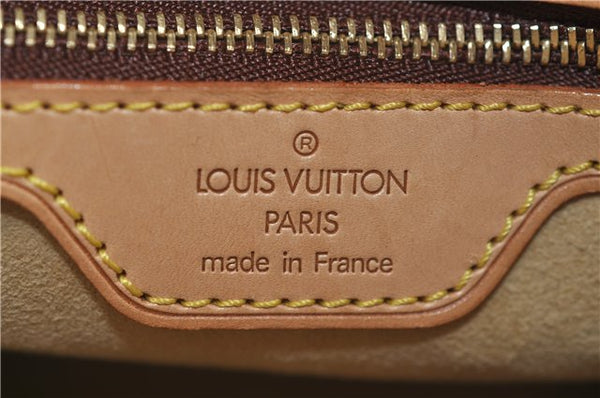 Authentic Louis Vuitton Monogram Looping MM Shoulder Bag M51146 LV 5453E