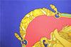 Authentic HERMES Carre 90 Scarf "HOMMAGE A CHARLES GARNIER" Silk Navy Box 5454D