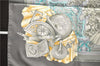 Authentic HERMES Carre 90 Scarf "AZVLEJOS" Silk Gray 5455D