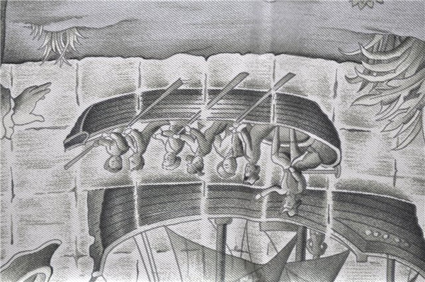 Authentic HERMES Carre 90 Scarf "AZVLEJOS" Silk Gray 5455D