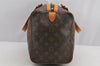 Authentic Louis Vuitton Monogram Sac Souple 35 Hand Boston Bag M41626 LV 5455I