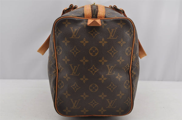 Authentic Louis Vuitton Monogram Sac Souple 35 Hand Boston Bag M41626 LV 5455I