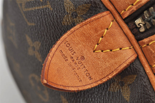 Authentic Louis Vuitton Monogram Sac Souple 35 Hand Boston Bag M41626 LV 5455I